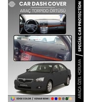 TOYOTA AVENSİS T250 (2003-2008) KAPAKLI Torpido Örtüsü Ön Göğüs Halı Tam Uyum
