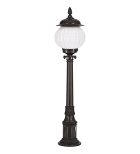 AVONNI BSU-68187-BSY-M3-BOP Siyah Boyalı Dış Mekan Aydınlatma E27 ABS Akrilik Cam 23cm