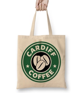 Cardiff Coffee Bez Çanta Uzun Saplı