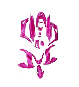 Honda Pcx 2021 - 2024 Uyumlu Komple Kaporta Seti Florasan Pembe