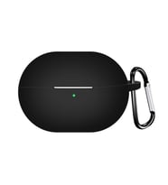 Microsonic Huawei FreeBuds Pro 3 Kılıf Askılı Mat Silikon Siyah (Siyah)