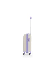 Mçs Polipropilen Valiz V305 55 CM (Beyaz-Lila)