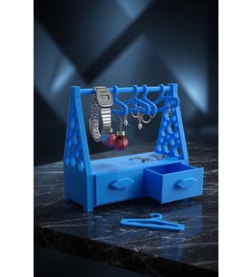 MYCRAFT3D Çekmeceli Takı Organizer Standı – Kolye, Küpe, Saat ve Yüzük Düzenleyici