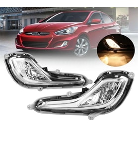 CRN Hyundai Accent Blue Sağ + Sol Sis Lambası Takımı 2012--2016
