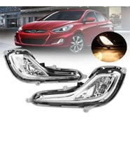 CRN Hyundai Accent Blue Sağ + Sol Sis Lambası Takımı 2012--2016