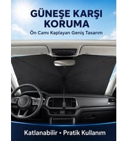 Mini Cooper Fiat 500 Smart Fortwo Hyundai i10 Kia Picanto Uyumlu Oto Şemsiye Yeni Nesil