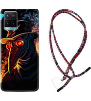 Vivo Y11S Y21S Y20 Y20S Y70 Kılıf Boyun Asklı Rasta Silikon Karga 1616