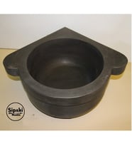 Sipahi Marble Bazalt Düz Köşe Kurna