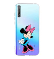 Huawei P Smart s  Kamera korumalı Kapak Minnie Mouse Tasarımlı  Şeffaf Kılıf
