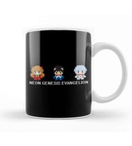 8 Bit Neon Genesis Evangelion Kupa Bardak Porselen