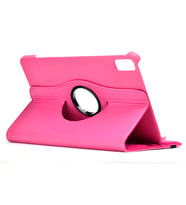 Huawei Mate Pad 10.4 Fuchsia Dönebilen Standlı Kılıf (Pembe)