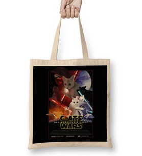 Star Cat Wars 017 Bez Çanta Uzun Saplı
