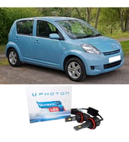 Daihatsu Sirion Led Xenon Uzun + Kısa Far Ampulü H4 Ultimate Yeni Seri Beyaz