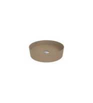 LP145 Loop Ø 45 cm Set Üstü Çanak Lavabo Cappucino Mat
