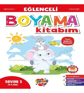 Eğlenceli Boyama – Seviye 3 (4-5 Yaş)