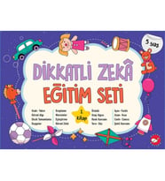 Dikkatli Zeka Eğitim Seti - 1. Kitap (5 Yaş)