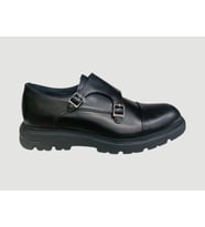 BİCANLAR 33284 ERKEK OXFORD EVA TABAN TOKALI DERİ AYAKKABI AÇMA SİYAH