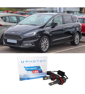 Ford Smax Led Xenon Kısa Far Ampulü H7 Ultimate 9500 Lumens Yeni Seri Beyaz