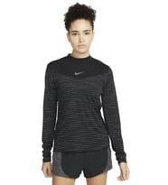 Nike Dri FİT Run Division Kadın Siyah Koşu Sweatshirt