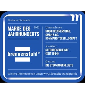 Brennenstuhl Premium-Protect  120.000A. Akım Korumalı 14 Soketli 2 USB li Hızlı Şarj Özellikli 3 Metre Kablolu Priz