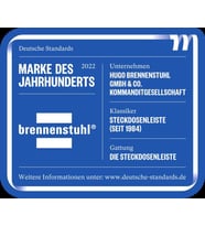 Brennenstuhl Premium-Protect  120.000A. Akım Korumalı 14 Soketli 2 USB li Hızlı Şarj Özellikli 3 Metre Kablolu Priz (Karışık)