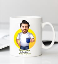 Kişye Özel Kolay Yetişmiyor Tasarımlı Beyaz Kupa