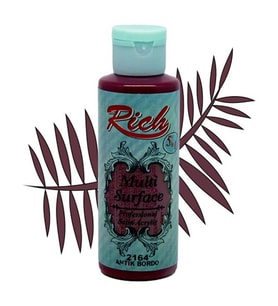 Rich Multi Surface Her Yüzey İçin Akrilik Boya 120 cc. 2164 ANTİK BORDO 
