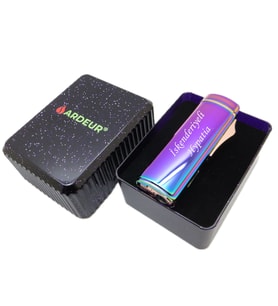 Ardeur® Eterna Rainbow Kişiye Özel İsimli Çakmak Hediyelik Kutusunda
