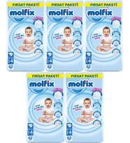 Molfix Bebek Bezi Beden:4 (7-14KG) Maxi 310 Adet Mega Fırsat Pk