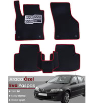 RENAULT MEGANE 2 HATCHBACK (2002-2008) Uyumlu EVA Paspas Tam Set–Oto Paspas,Araca Özel