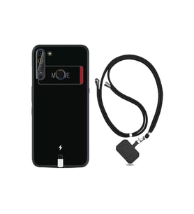 Casper Via X20 Kılıf Desenli Silikon Boyun Askılı My Love 1402