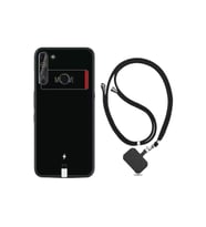 Casper Via X20 Kılıf Desenli Silikon Boyun Askılı My Love 1402