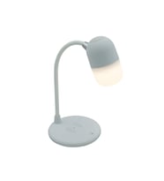 MIABOO KABLOSUZ ŞARJ  ve BLUETOOTH HOPARLÖRLÜ MASA LAMBASI - (D3-B)