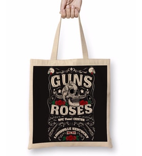 Guns N' Roses 2 Bez Çanta Uzun Saplı