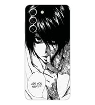 Samsung Galaxy S21 FE Uyumlu Death Note Tasarımlı Şeffaf Telefon Kılıfı
