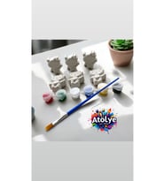 Atölye Lavi Shop Hello Taş Boyama 6 Lı Çocuk Yetişkin Taş Boyama Seti