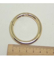 Angel Çanta Aksesuar Light Gold Renk 4 Cm Yaylı Halka