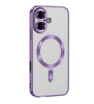Apple İphone 16 Kılıf Kross Magneticsafe Kapak - Mor