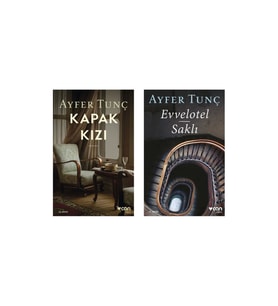 Kapak Kızı + Evvelotel - Saklı- 2 Kitap Set - Iş Bankası Özel Set Kapak Kızı Kitabı