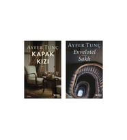 Kapak Kızı + Evvelotel - Saklı- 2 Kitap Set - Iş Bankası Özel Set Kapak Kızı Kitabı