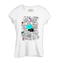 The Fault in Our Stars Beyaz Kadın Tshirt