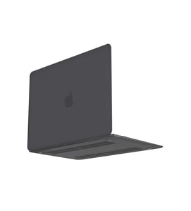 Macbook Pro 14.2 2021 Macbook Buzlu Kapak - Füme