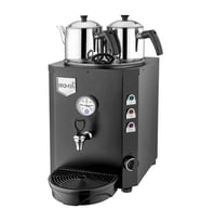 Remta Jumbo Çay Makinesi-23 litre-2 demlik dahil - Şamandıralı (Şebeke) Siyah