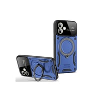 Galaxy A06 Kılıf Joy Lens Standlı Kapak - Lacivert