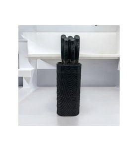 Bambum Point 6 Parça Plastik Standlı Bıçak Seti