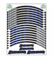 BAJAJ MAVİ DOMİNAR BASKI JANT ŞERİDİ