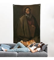 Diego Velázquez - Aziz Paul Duvar Örtüsü-7389