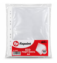 100PCS A4 POŞET ŞEFFAF DOSYA (5680)
