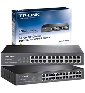 Tp-Link TL-SF1024D 24 Port 10-100 Mbps Ethernet Switch