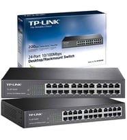 Tp-Link TL-SF1024D 24 Port 10-100 Mbps Ethernet Switch
